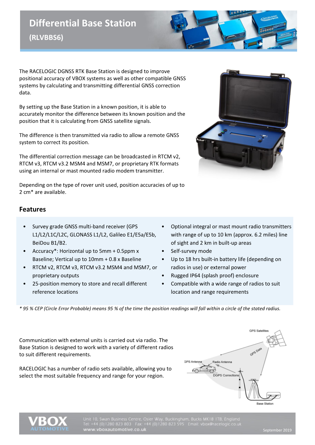 Differential Base Station (RLVBBS6)