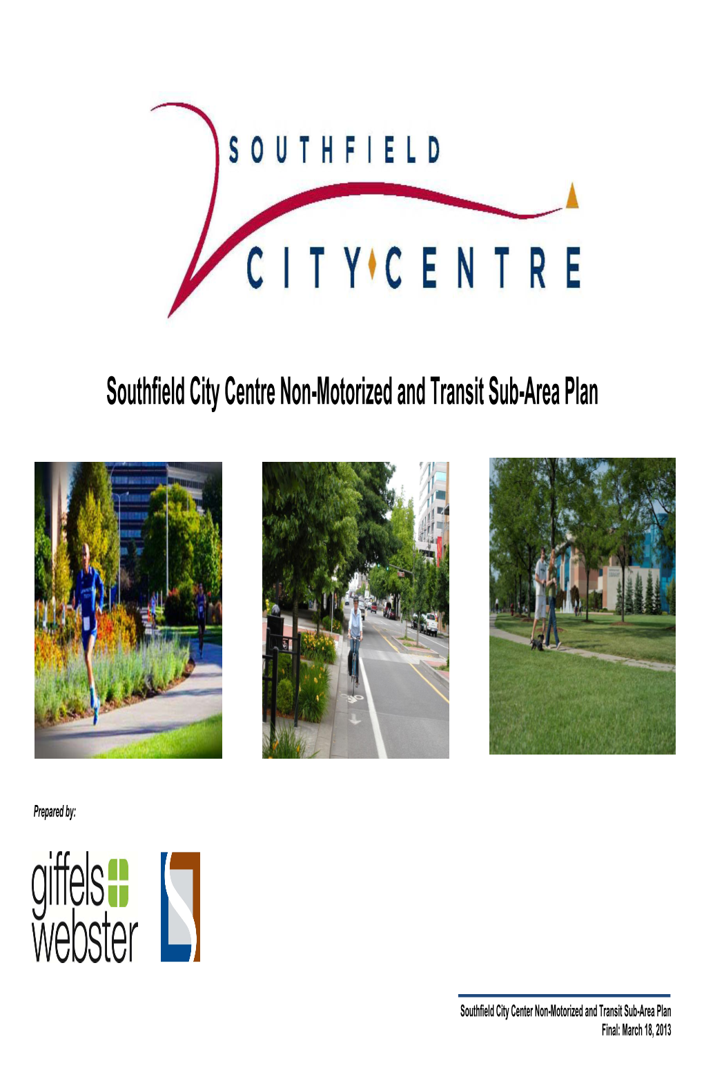 Southfield City Centre Non-Motorized and Transit Sub-Area Plan