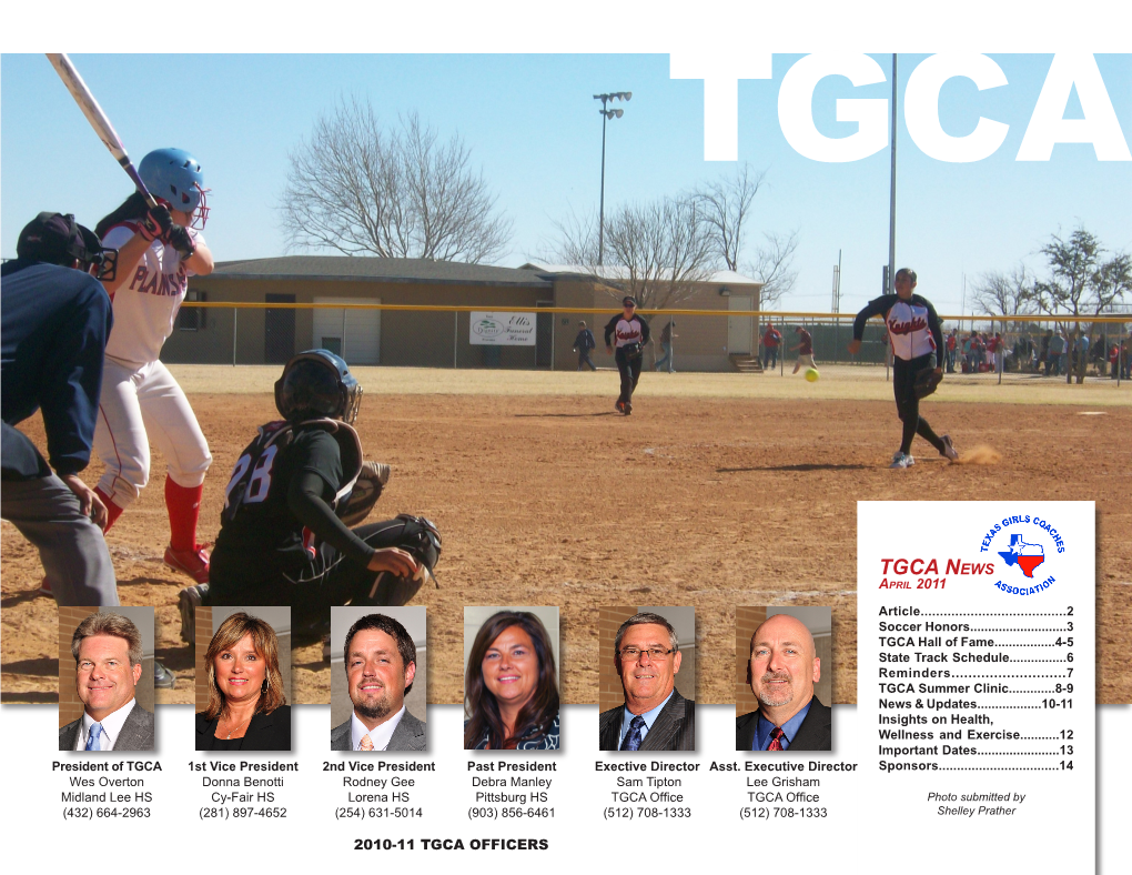 TGCA News April 2011