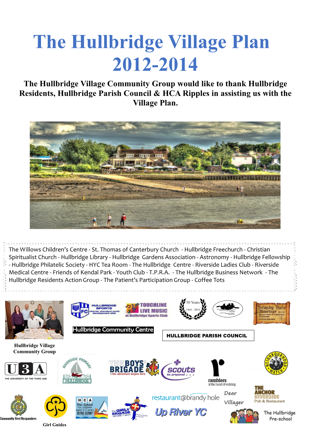 The Hullbridge Village Plan 2012-2014