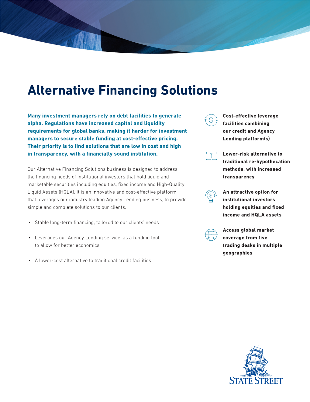 Alternative Financing Solutions