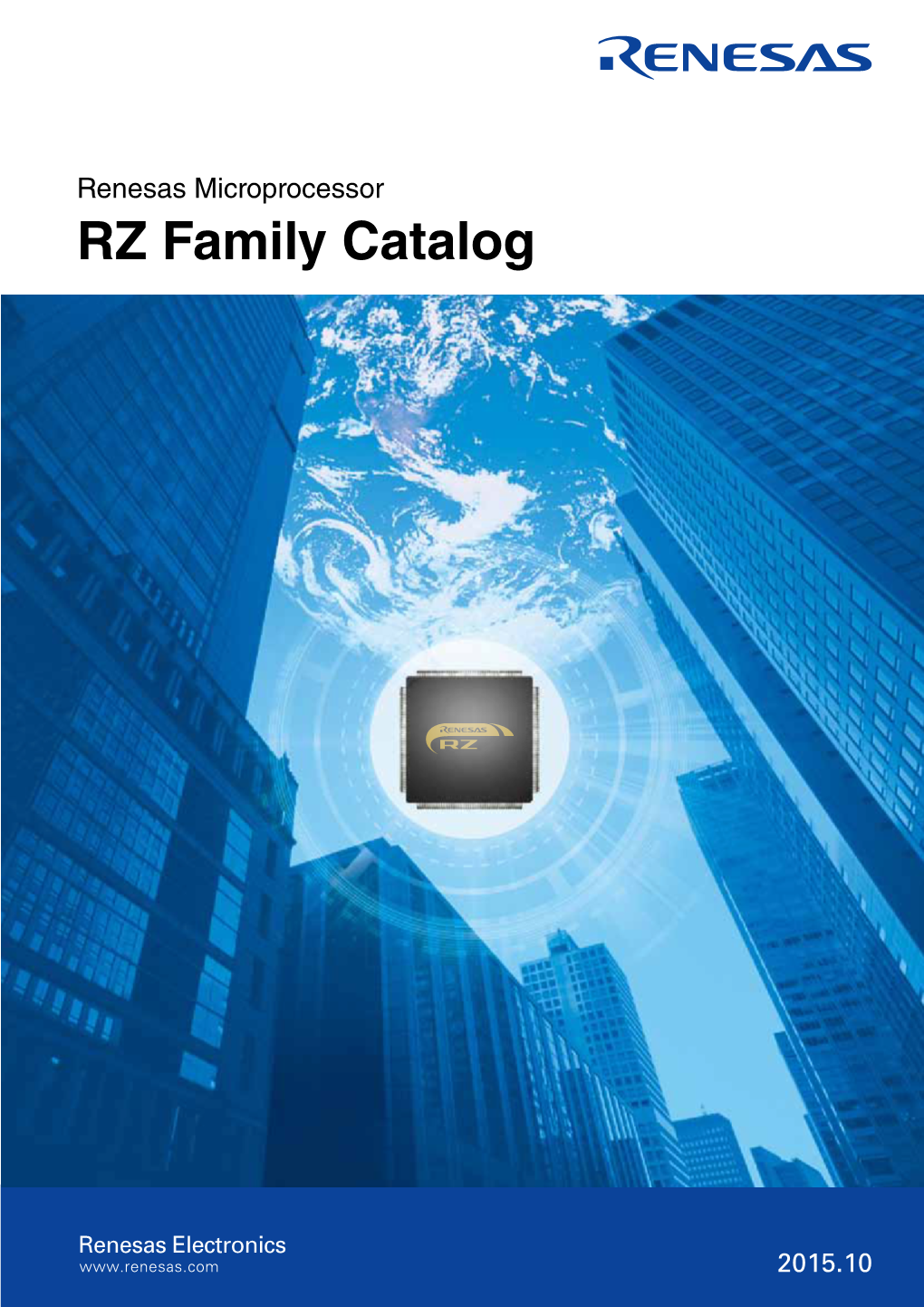 Renesas Microprocessor RZ Family Catalog