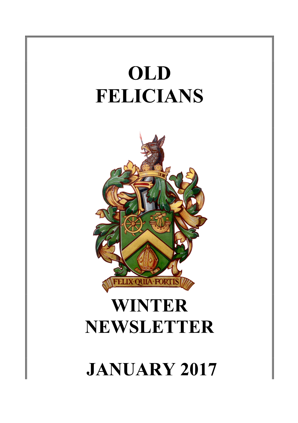 Old Felicians