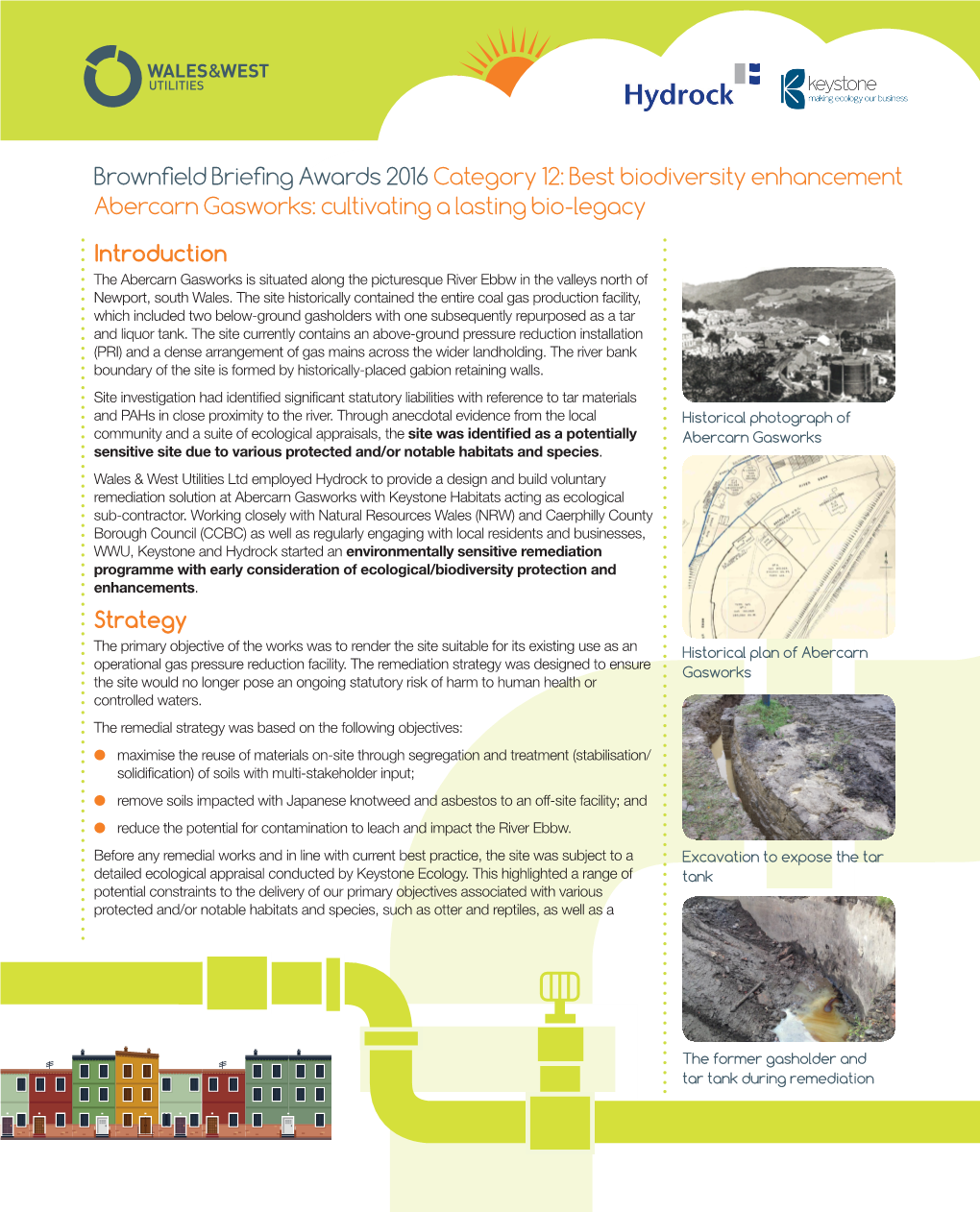 Introduction Strategy Brownfield Briefing Awards 2016 Category 12