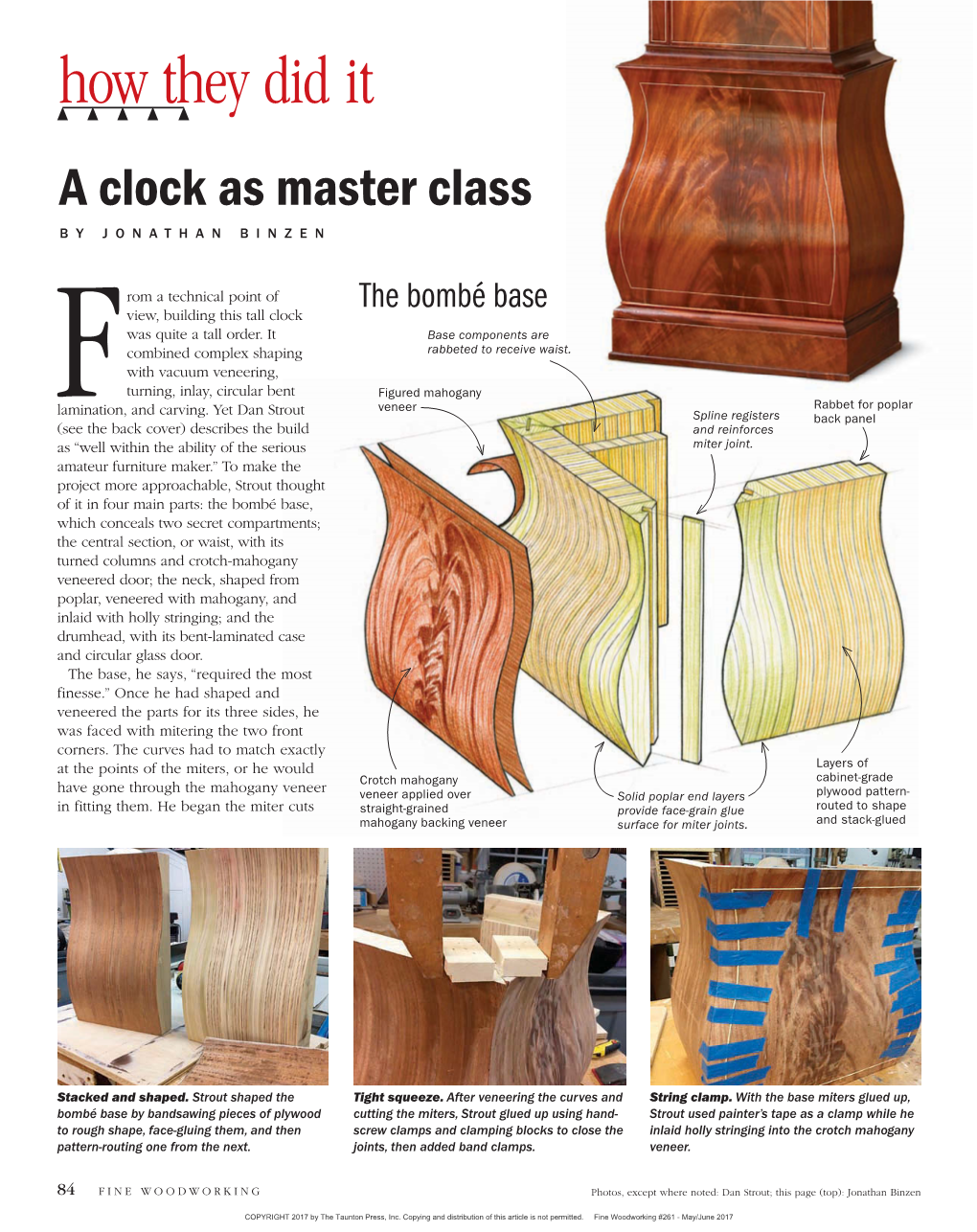 How They Did It a Clock As Master Class by JONATHAN BINZEN