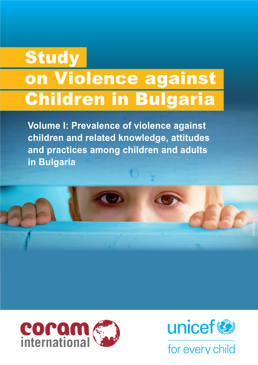 Study on Violence Against Children in Bulgaria