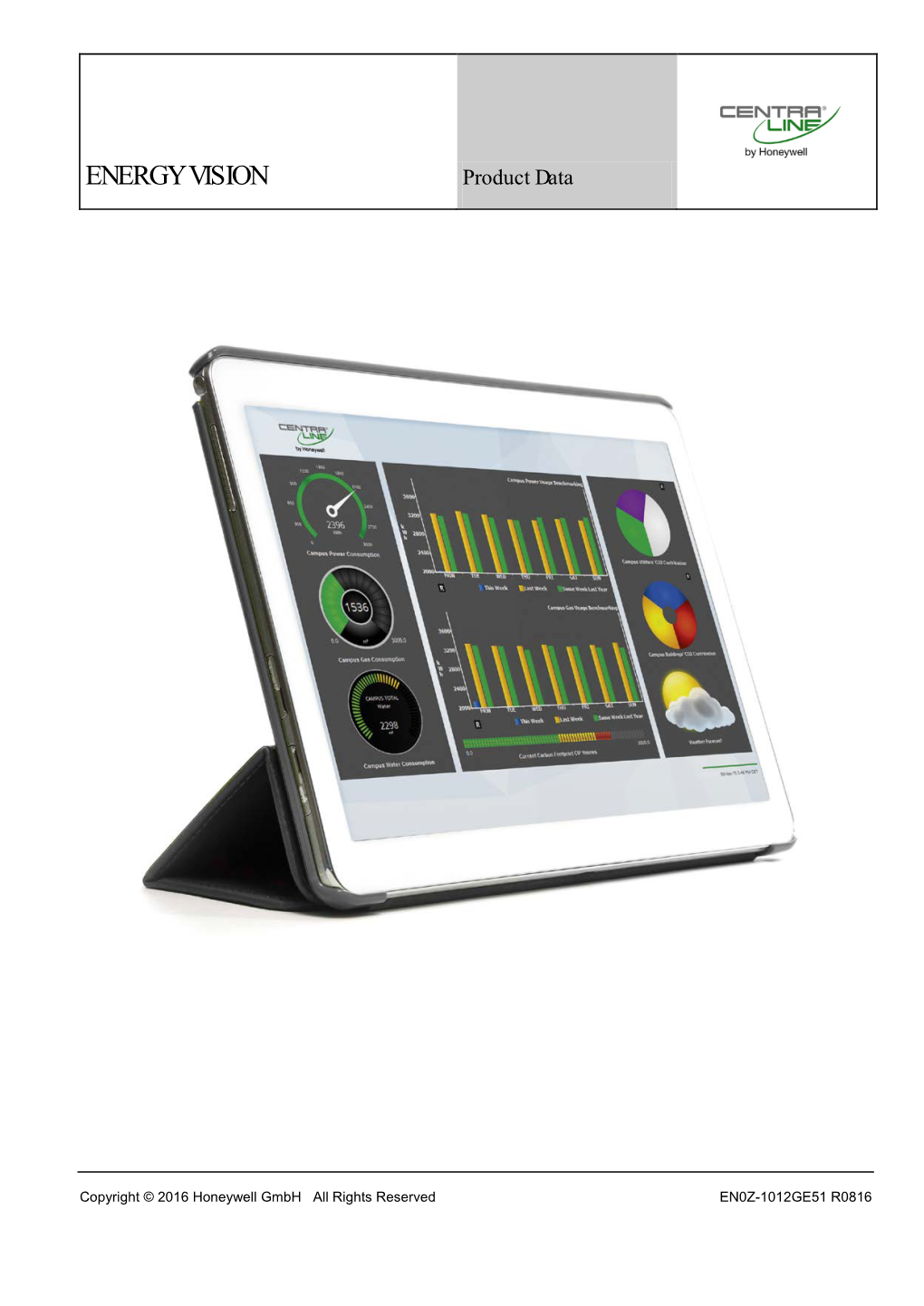 ENERGY VISION Product Data