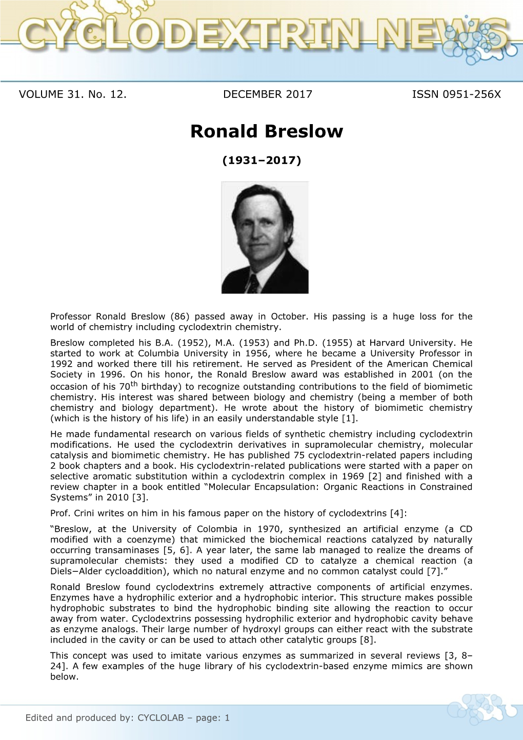 Ronald Breslow