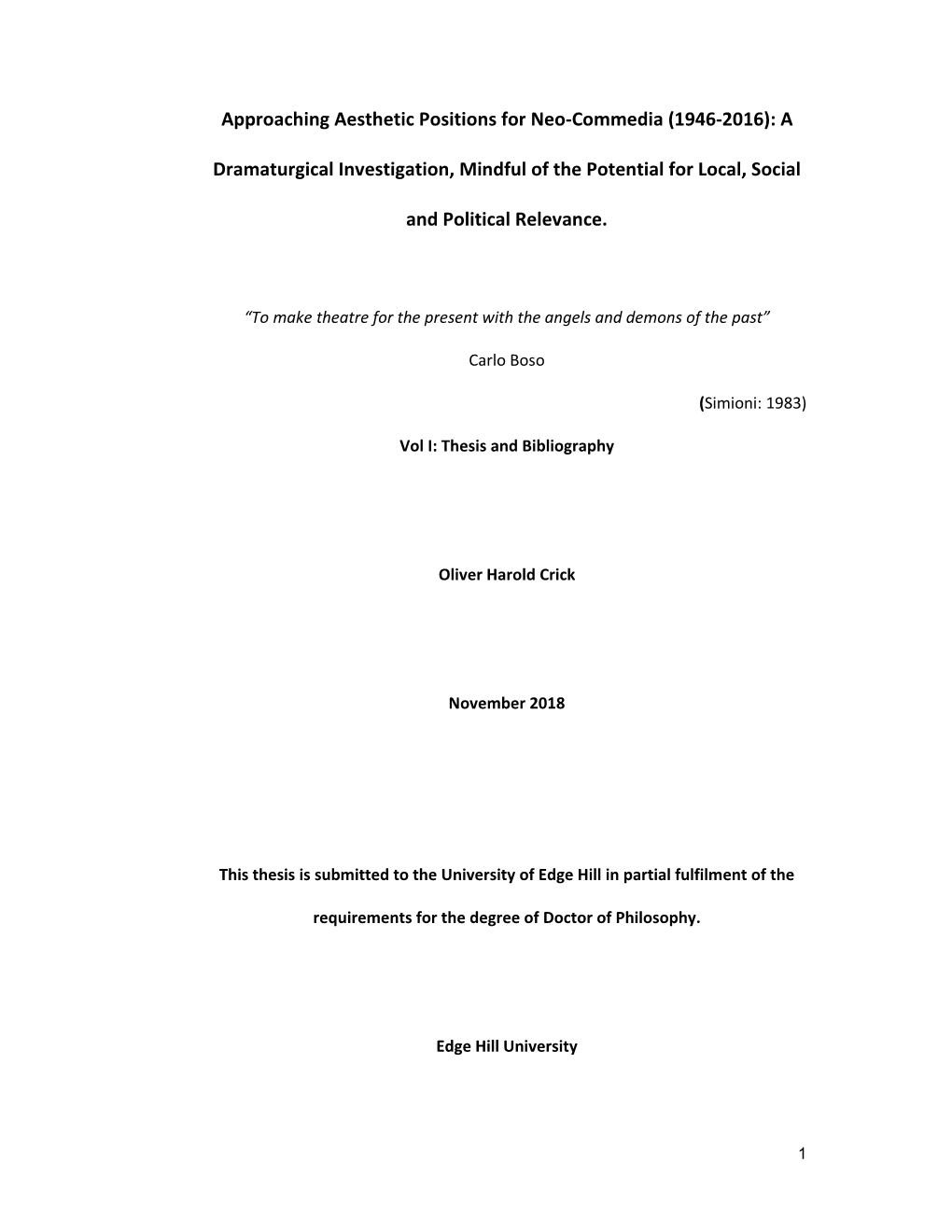 Olly Crick Final Agreed Thesis Version III Without