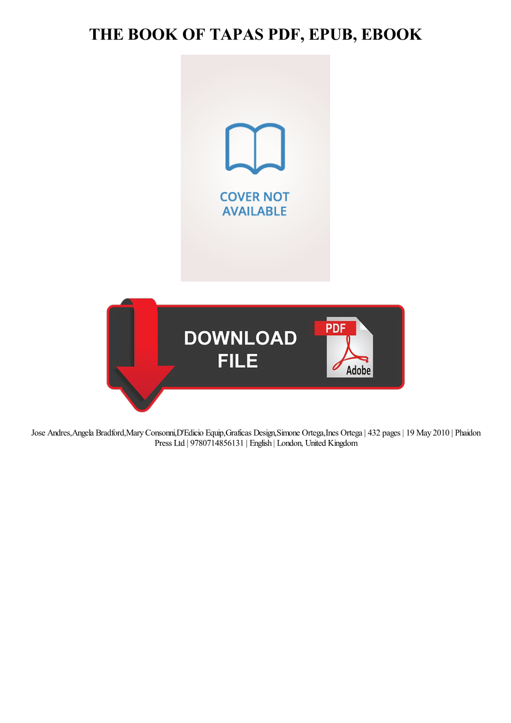 {Download PDF} the Book of Tapas Kindle