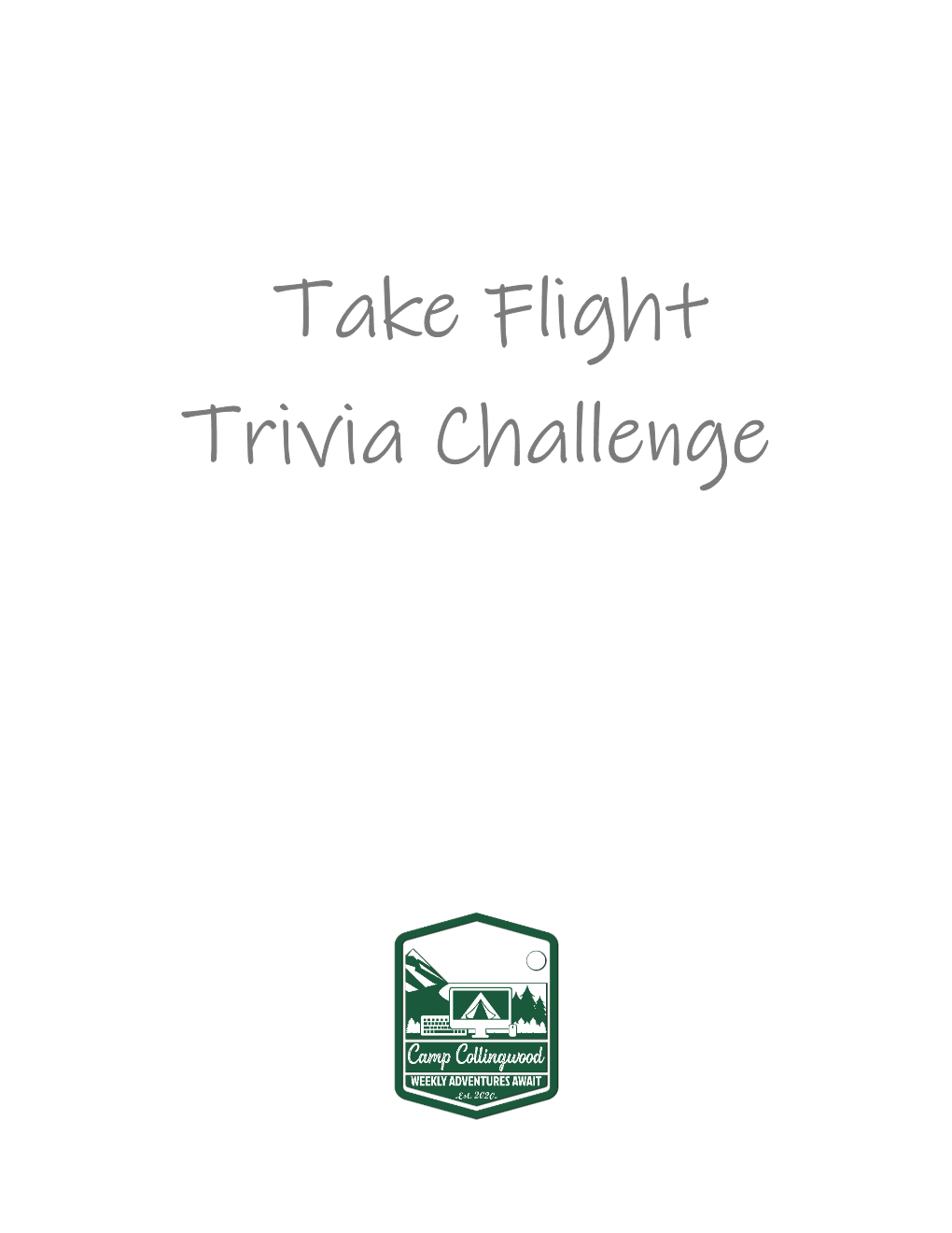 Take Flight Trivia Challenge
