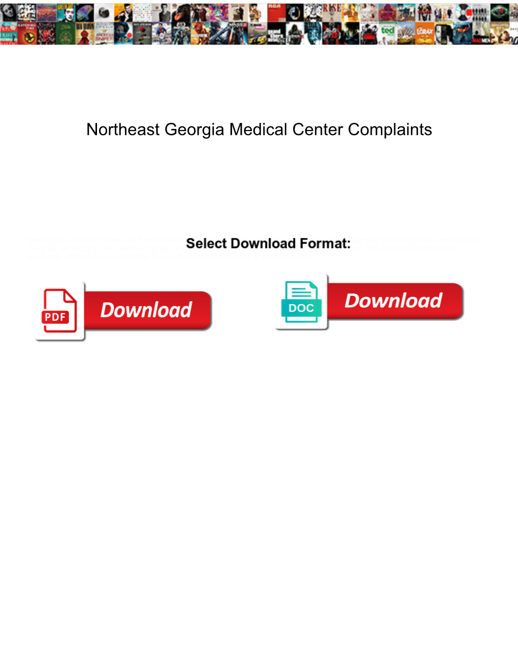 Northeast Georgia Medical Center Complaints