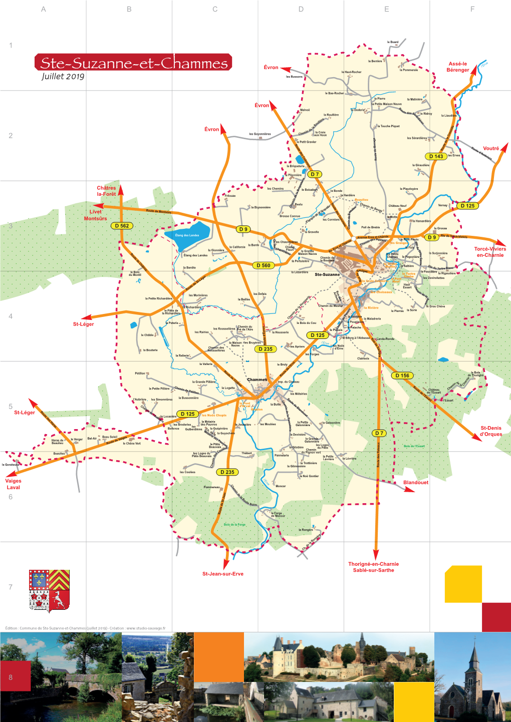 Le Nouveau Plan De Sainte-Suzanne-Et-Chammes