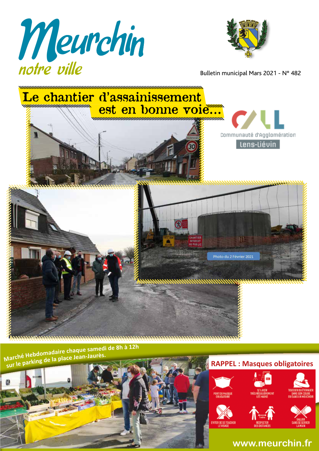 Le Chantier D'assainissement Est En Bonne Voie…