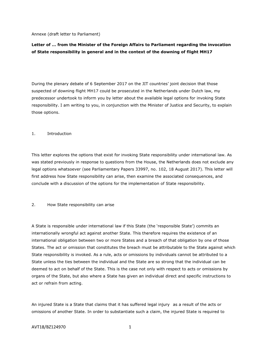 Letter+To+Parliament+MH17.Pdf
