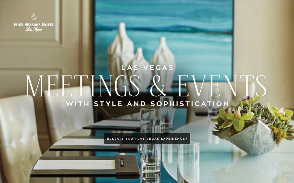 Four Seasons Hotel Las Vegas Groups