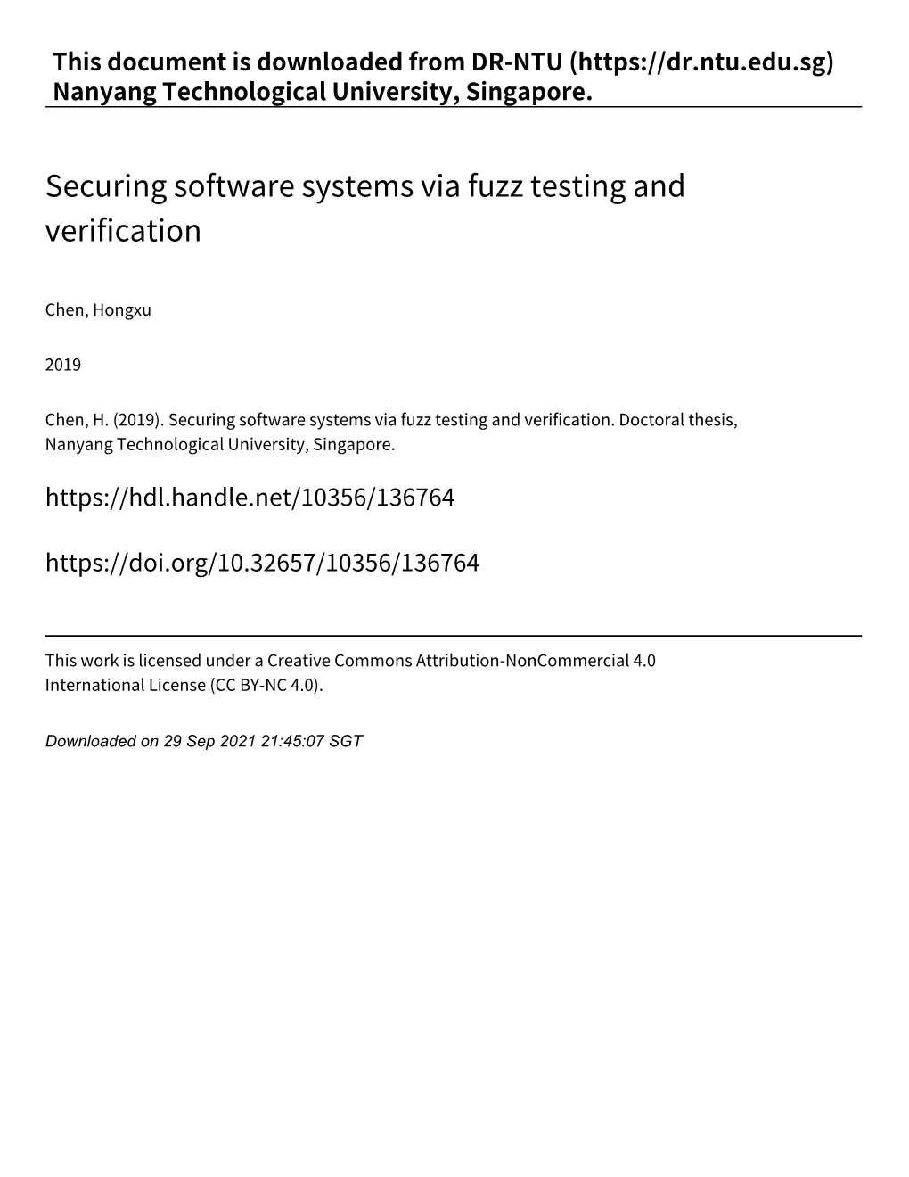 Securing Software Systems Via Fuzz Testing and Verification