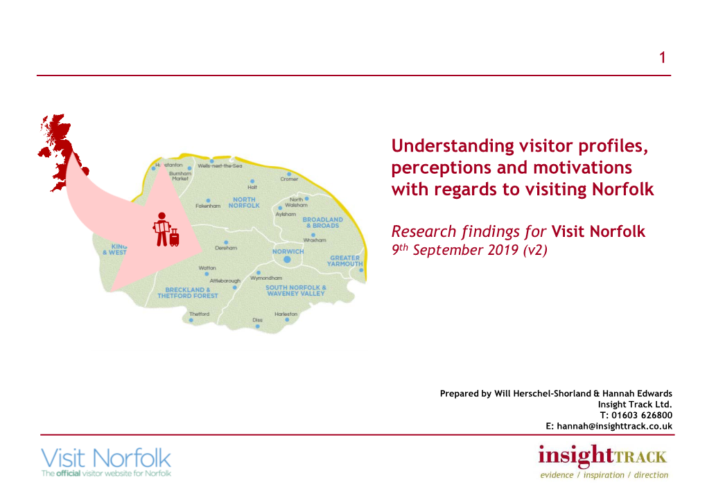 Visit Norfolk Research Report July2019 V1