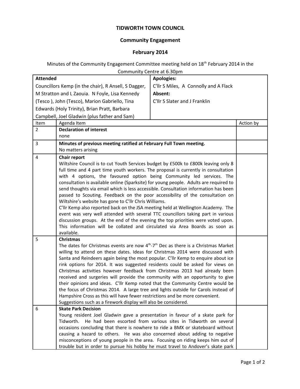 Tidworth Town Council