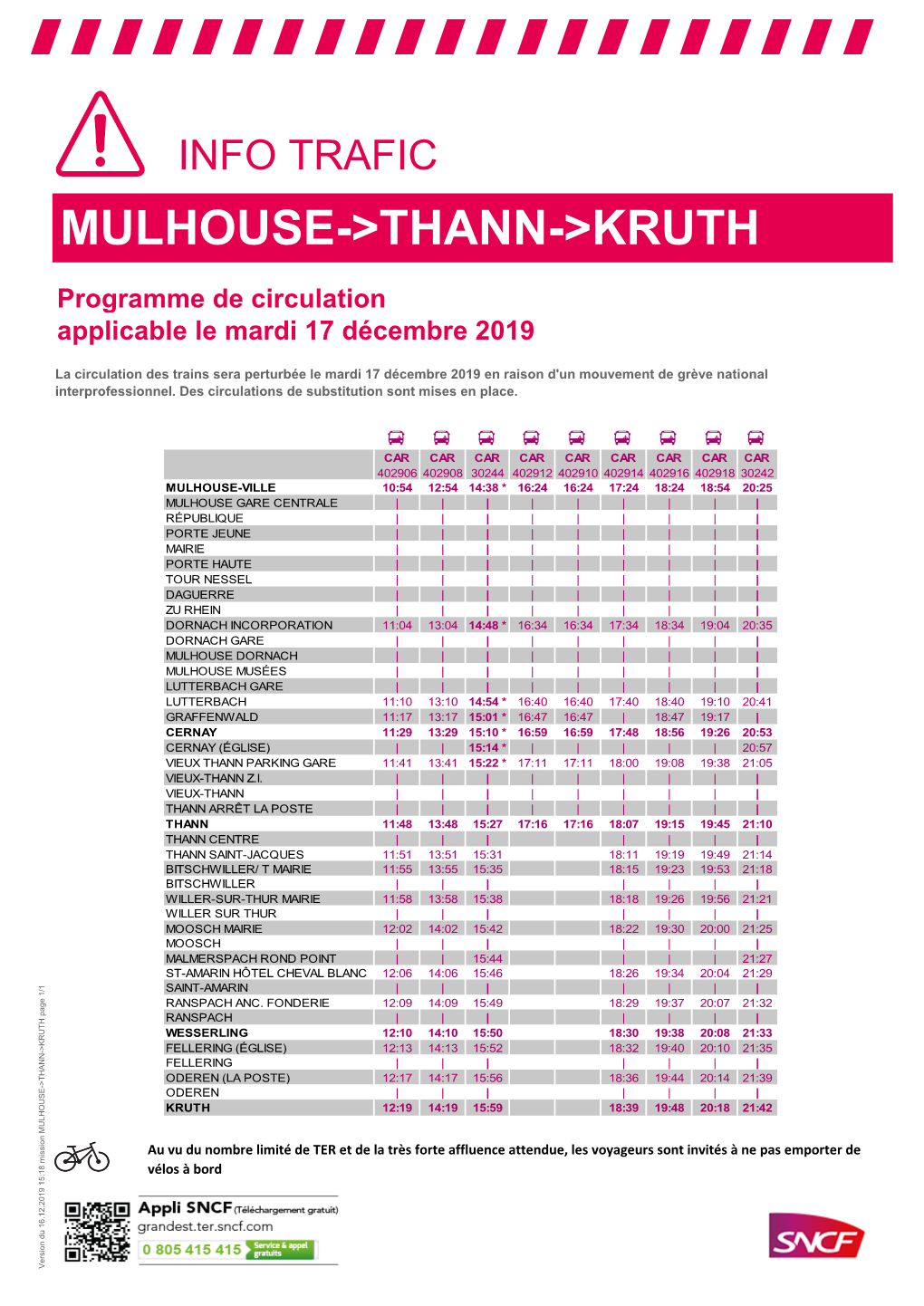 MULHOUSE-&gt;THANN-&gt;KRUTH