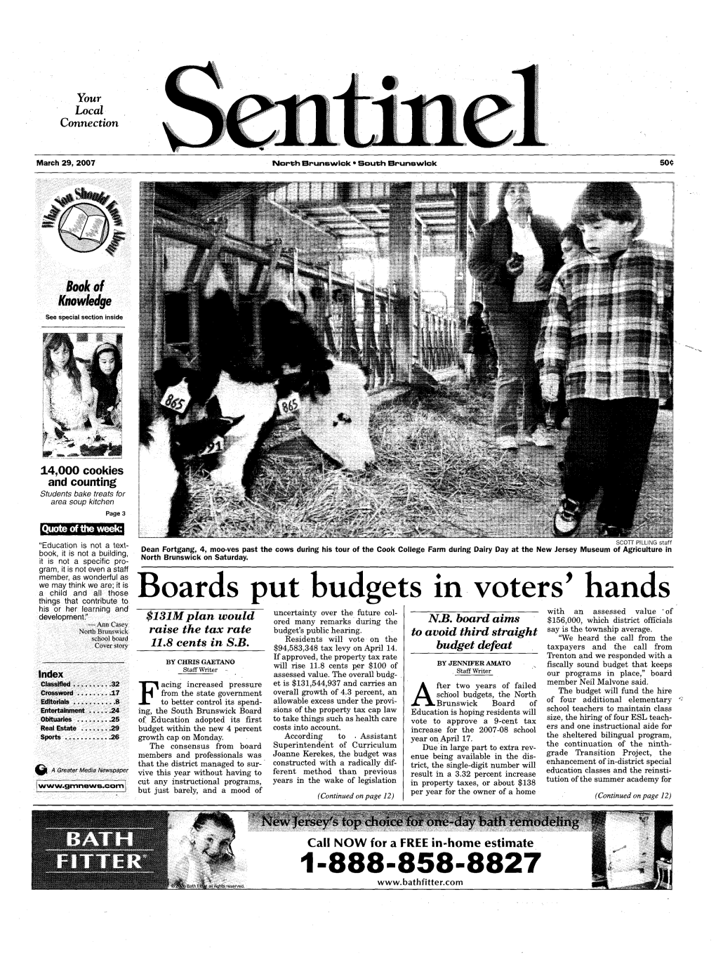 Boards Put Budgets in Voters' Hands