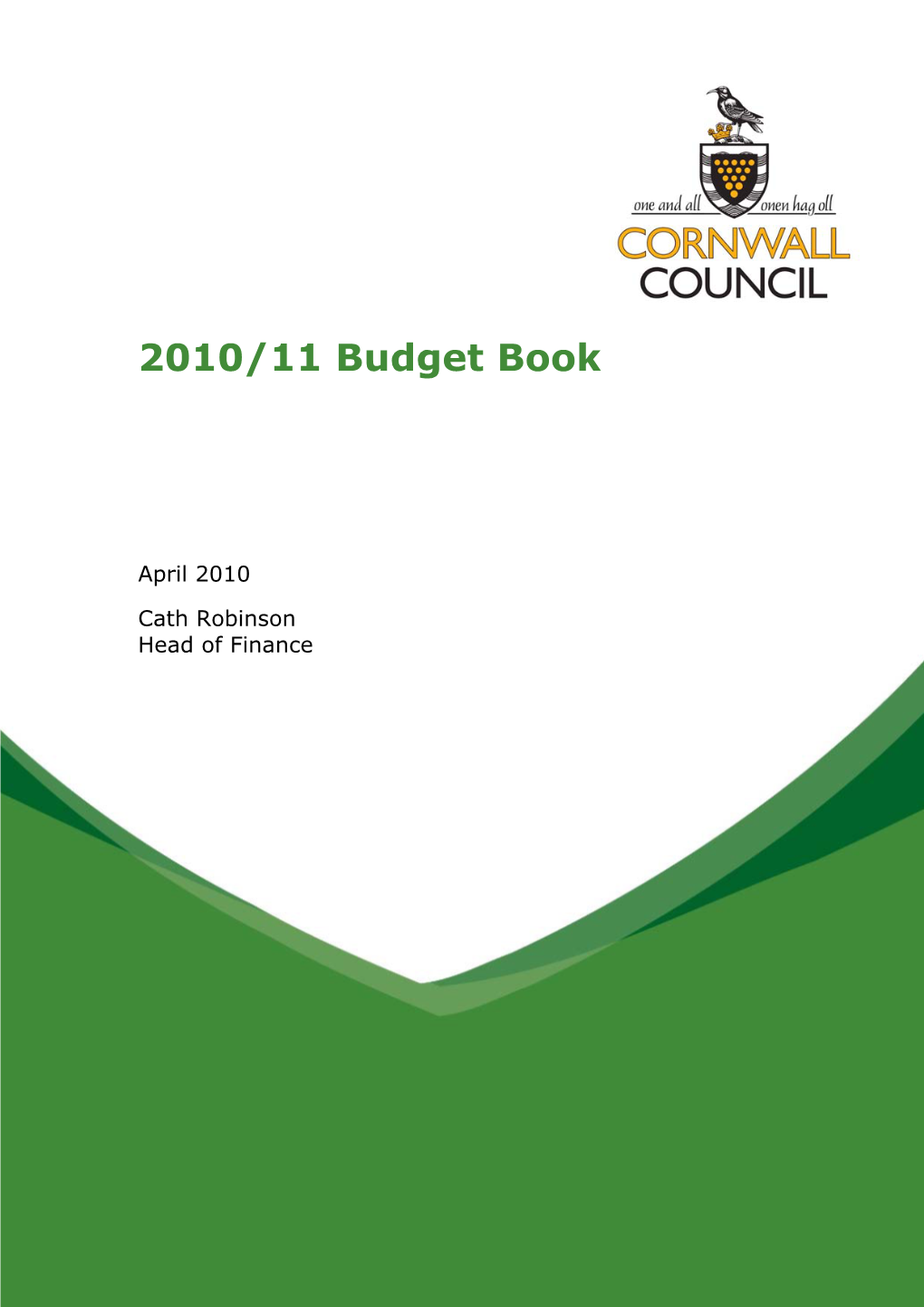 2010/11 Budget Book
