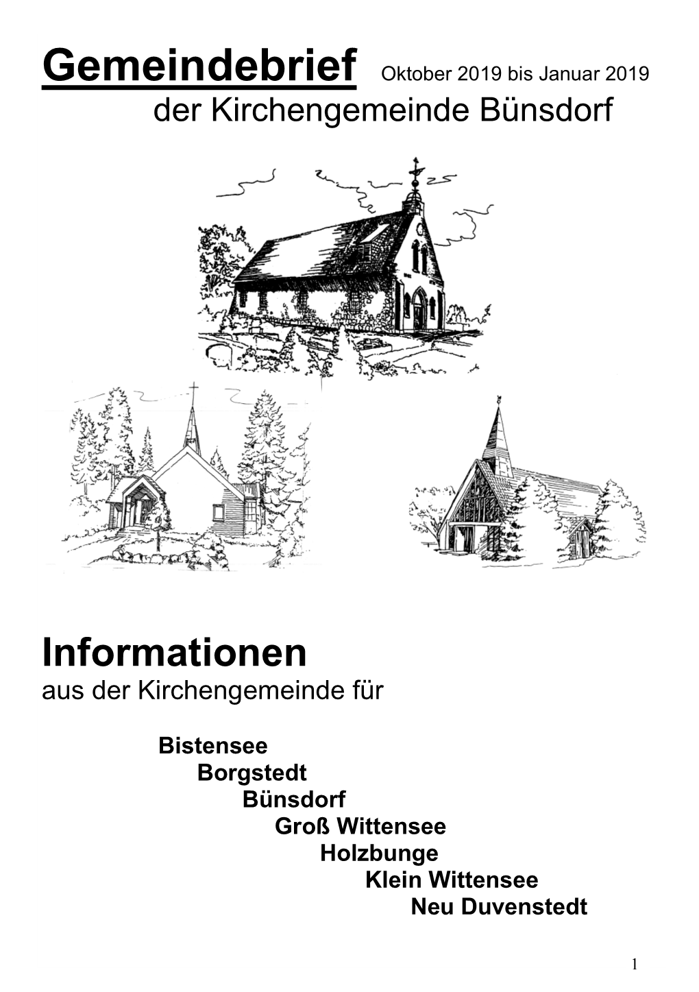 Gemeindebrief 3-2019