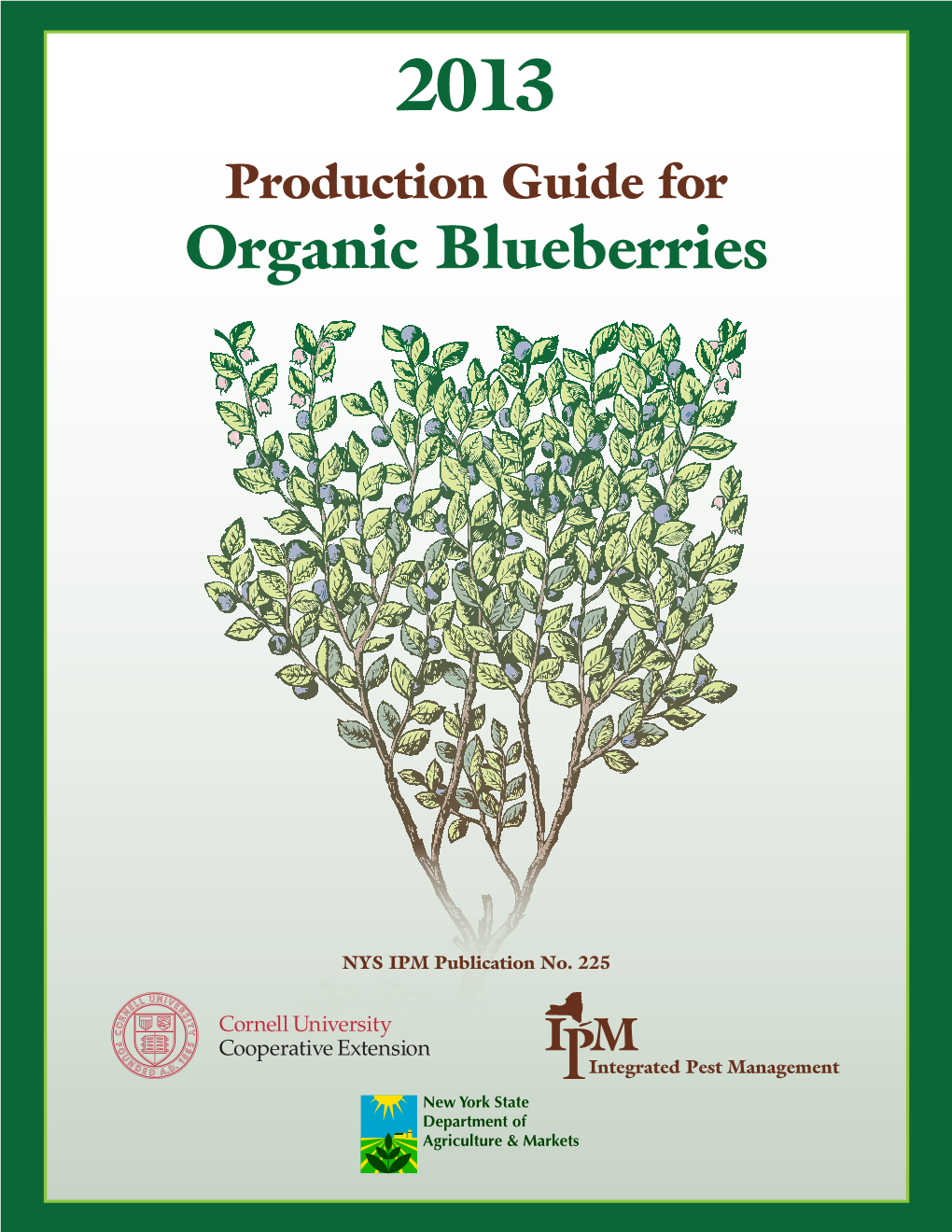 Production Guide for Organic Blueberry