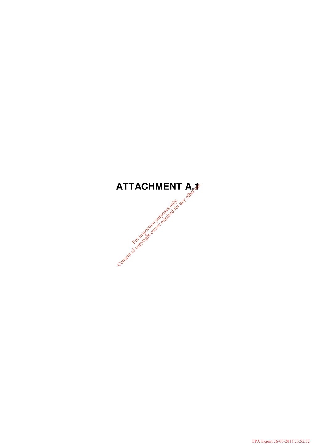Attachment A.1