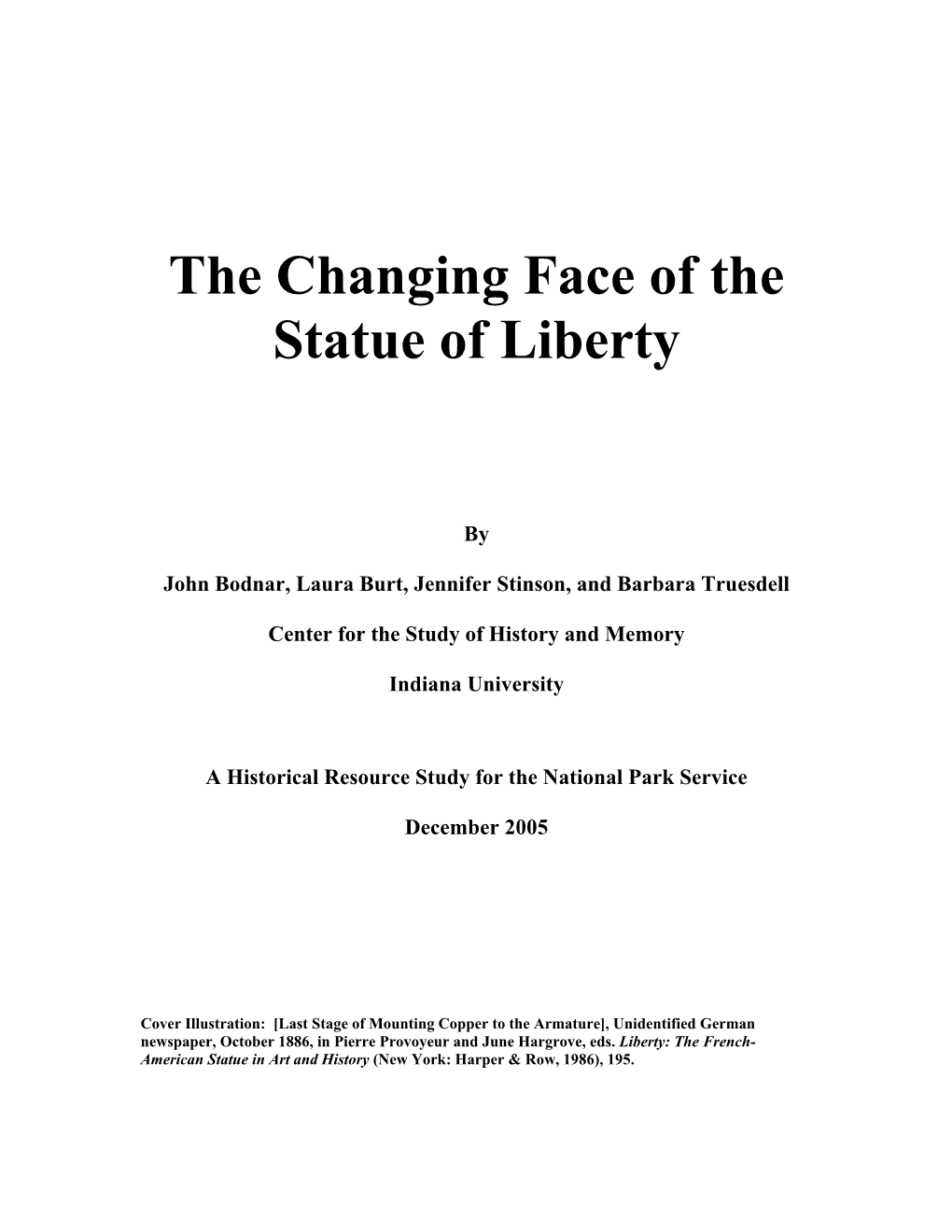 The Changing Face of the Statue of Liberty