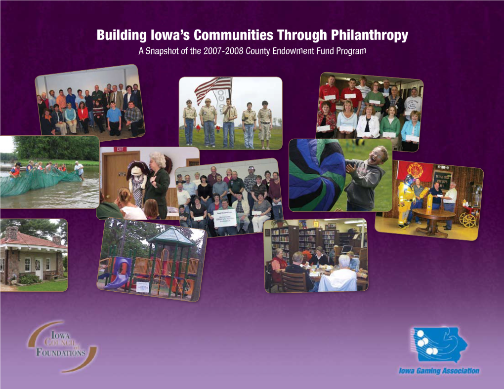 Building Iowa's Communities Through Philanthropy