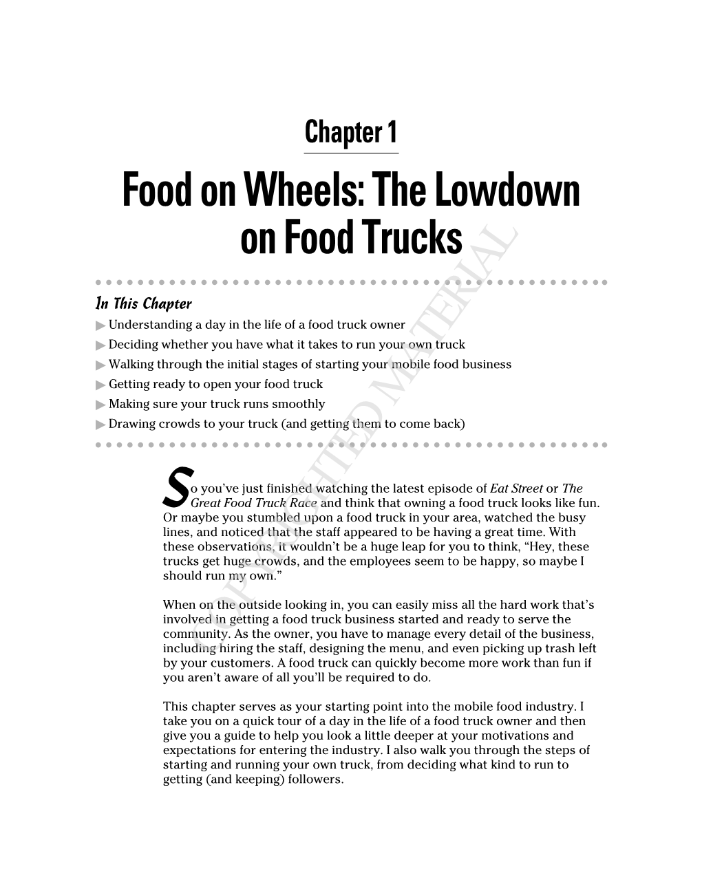Food on Wheels: the Lowdown on Food Trucks