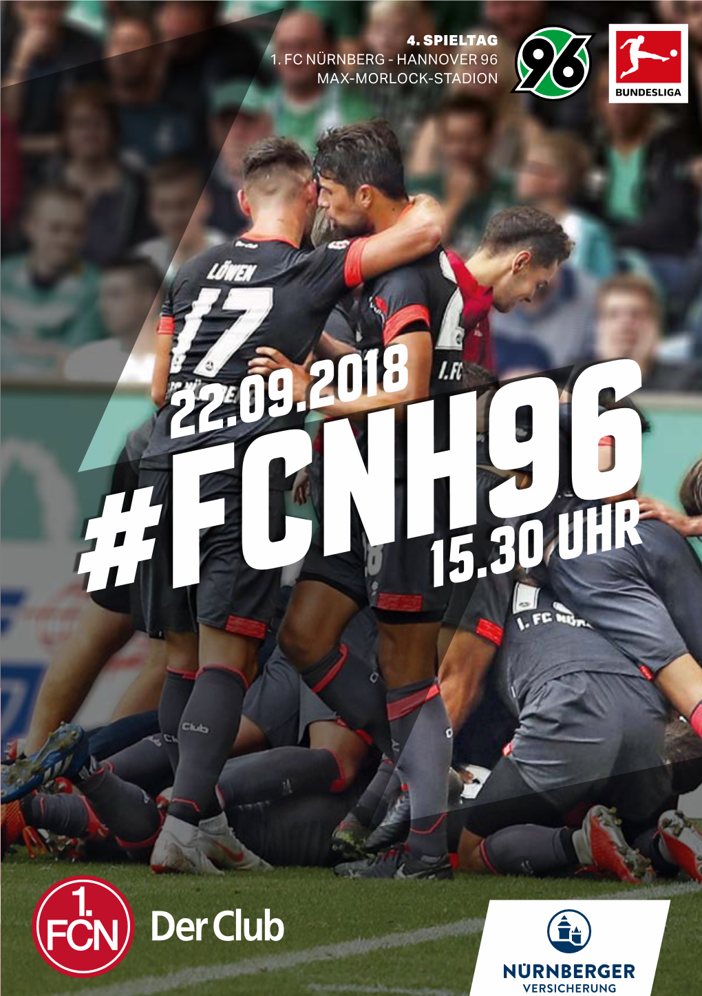Zum Heimspiel Gegen Hannover 96 Am Samstag, 22.09.18