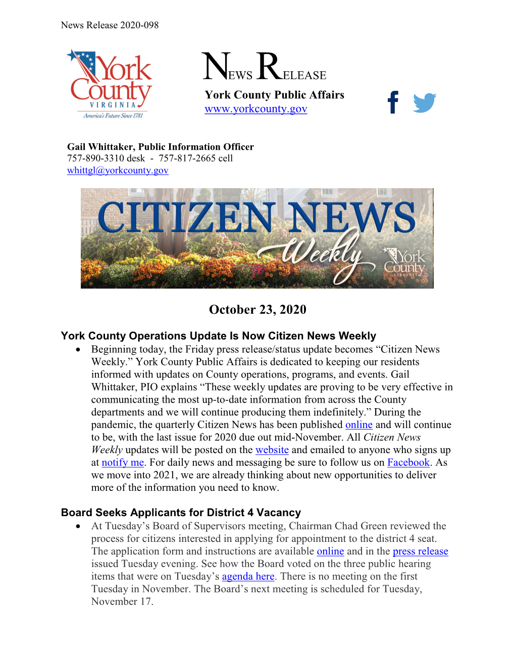 Citizen News Weekly