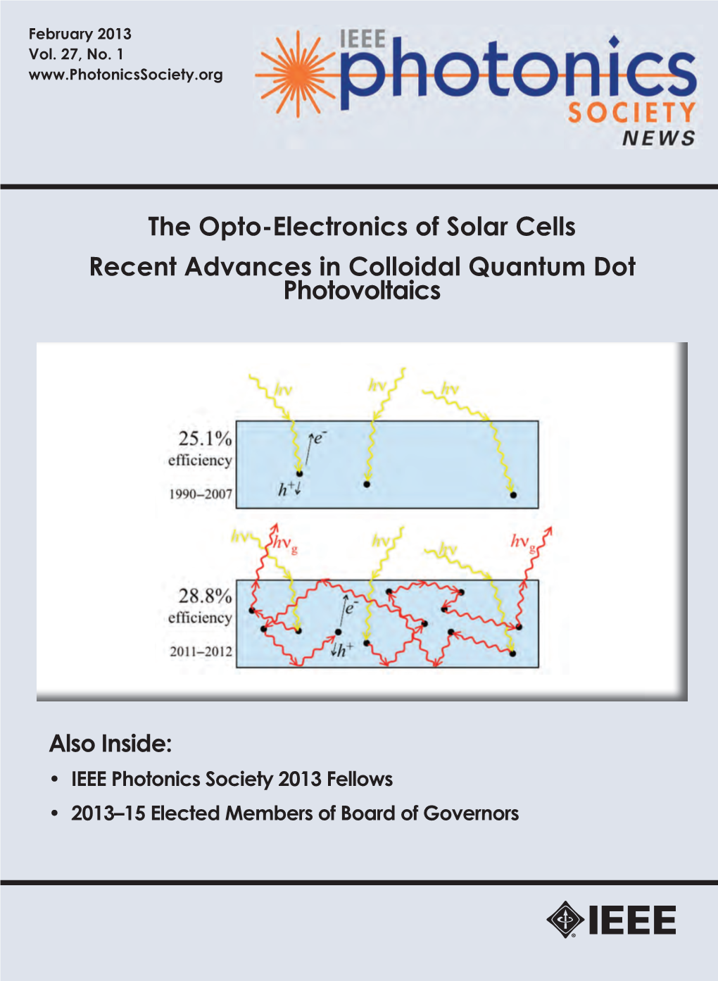 The Opto-Electronics of Solar Cells Recent Advances in Colloidal Quantum Dot Photovoltaics