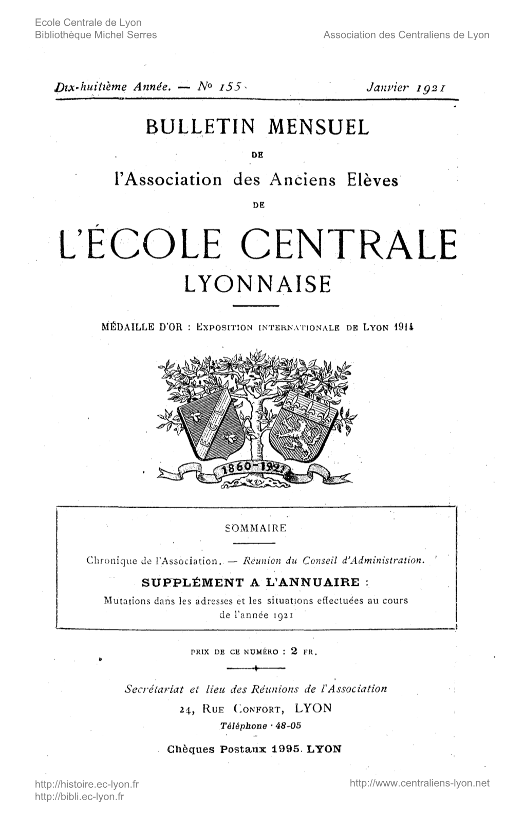 Revue Technica, Année 1921, Numéro