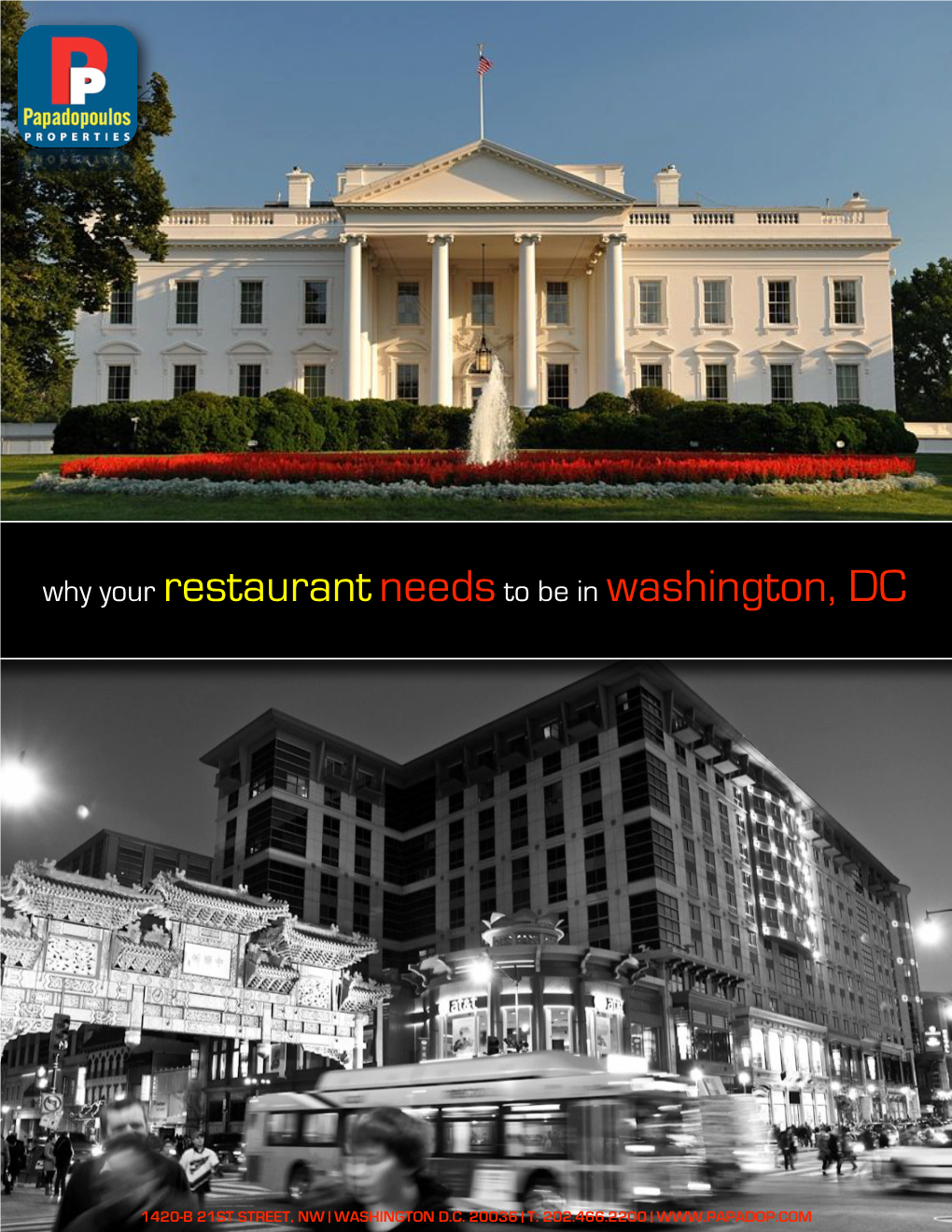 Why You Need to Be in Dc Brochure