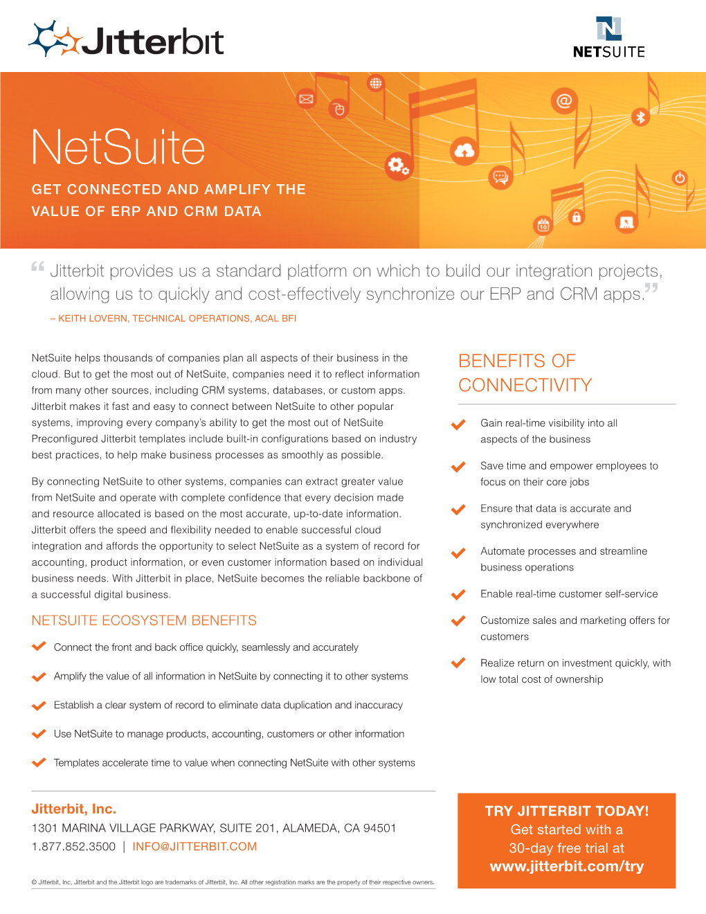 Netsuite GET CONNECTED and AMPLIFY the VALUE of ERP and CRM DATA