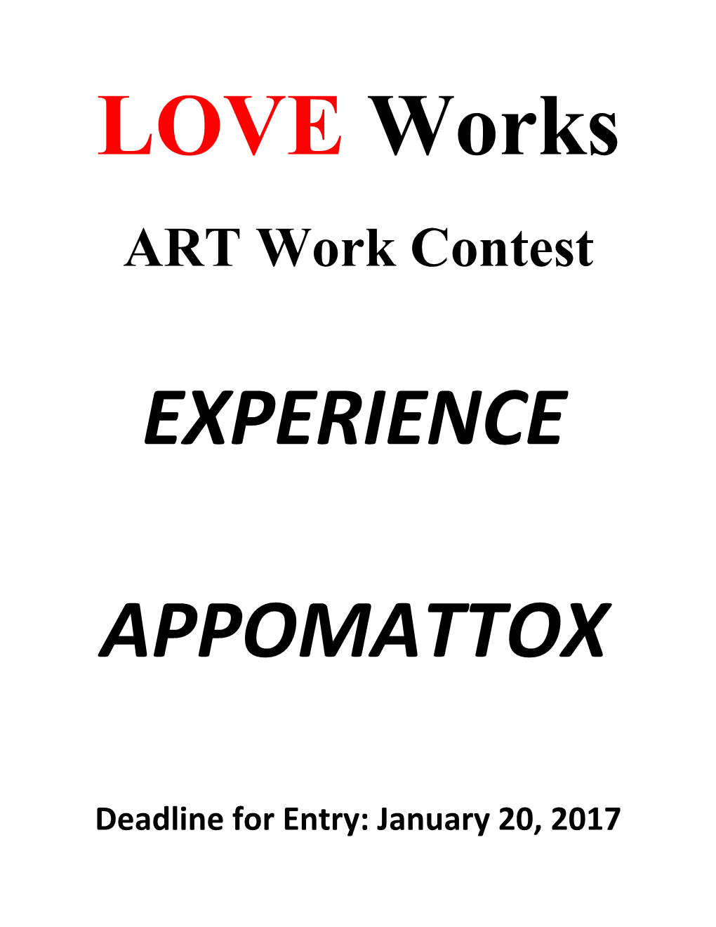 ART Work Contest