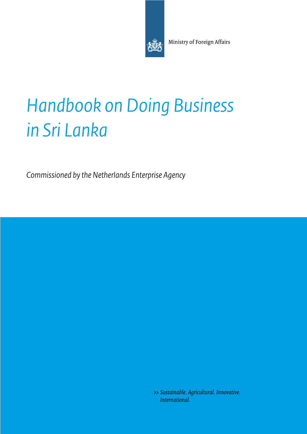 Handbook on Doing Business in Sri Lanka