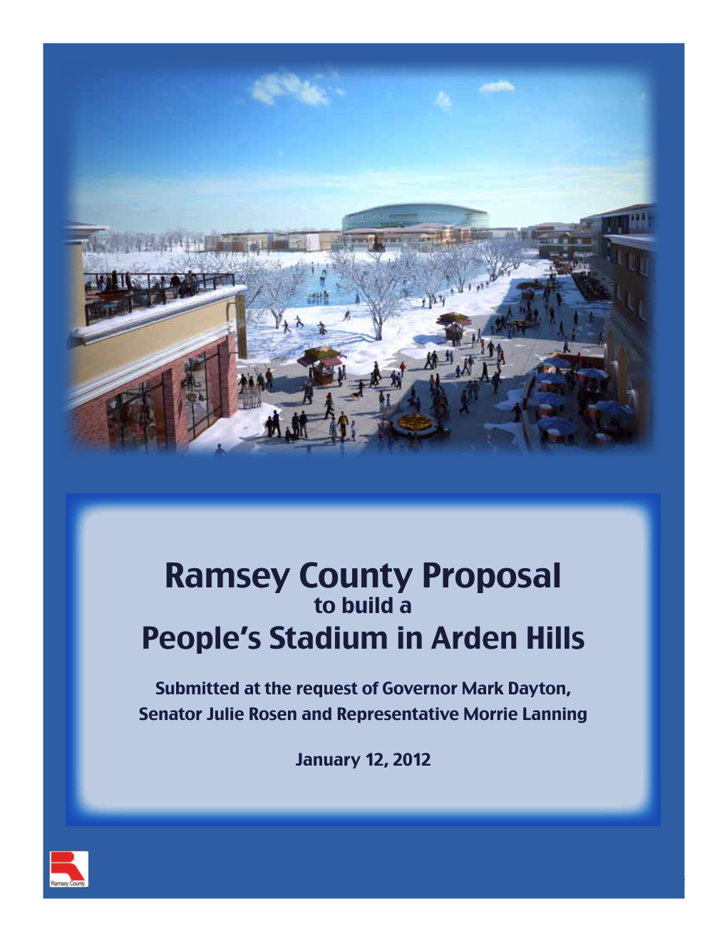 Ramsey County Proposal to Build a People’S Stadium in Arden Hills