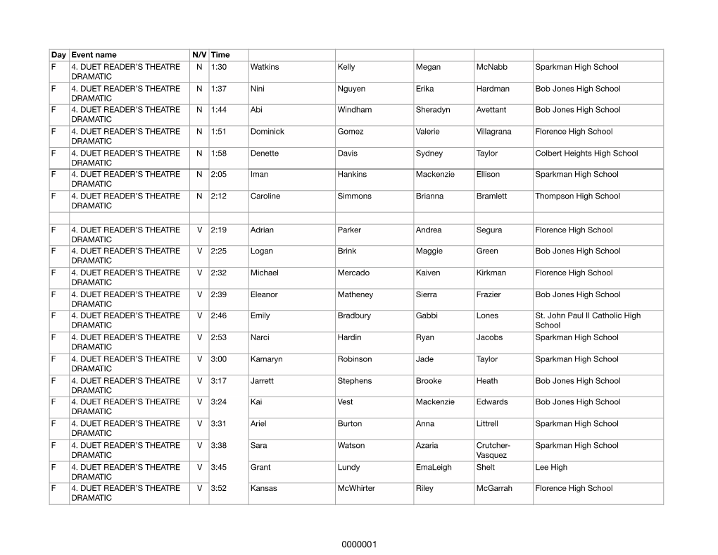 IE Schedule 2018 for SCHED Judges