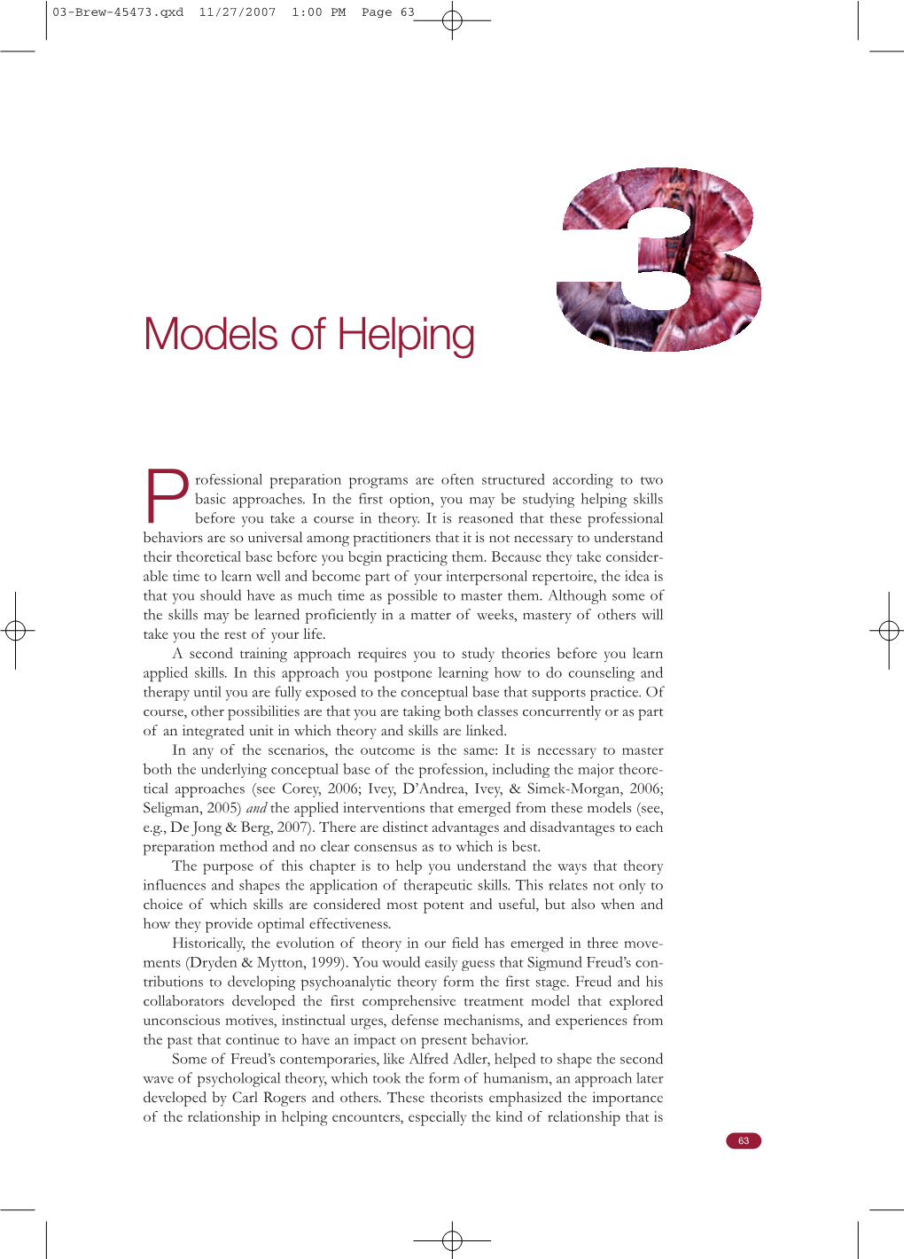 Models of Helping