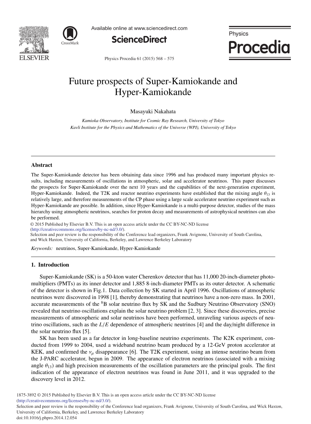 Future Prospects of Super-Kamiokande and Hyper-Kamiokande