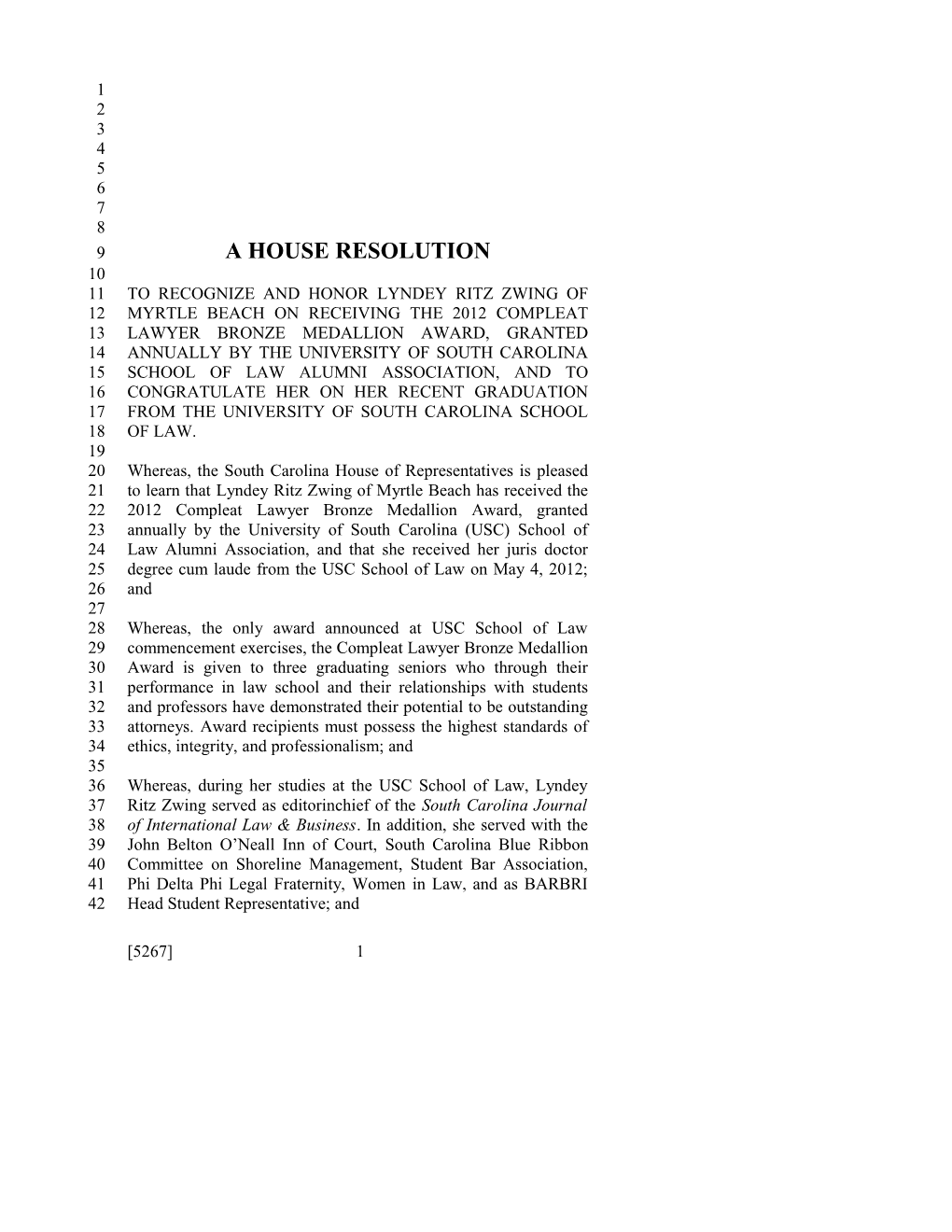 A House Resolution s1