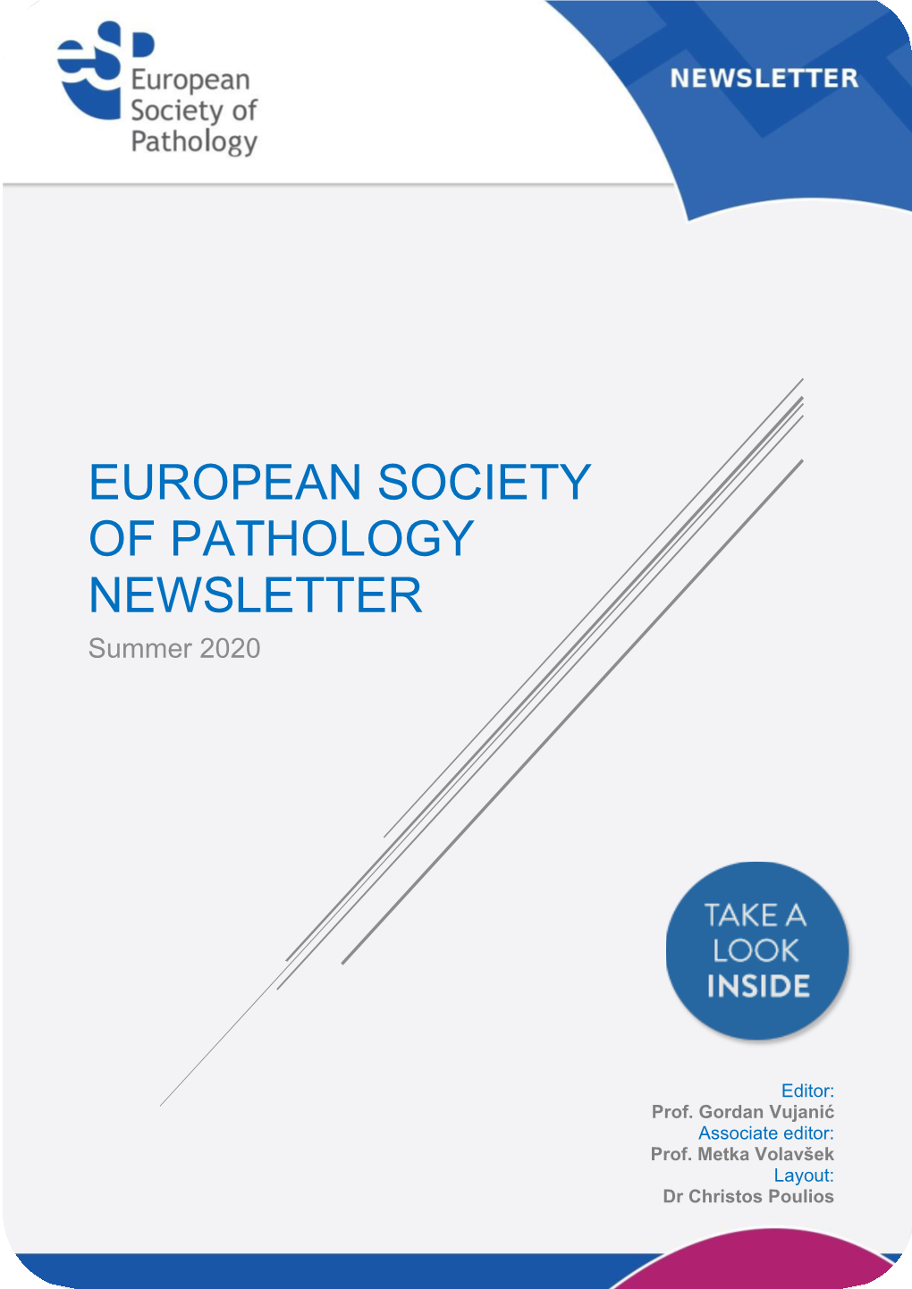 ESP Newsletter, You Will Also Encing Some- Read an Obituary for Juan Rosai, MD, Written Thing That We by Gianni Bussolati and Vincenzo Eusebi