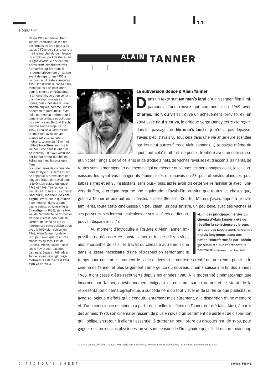 Alain Tanner