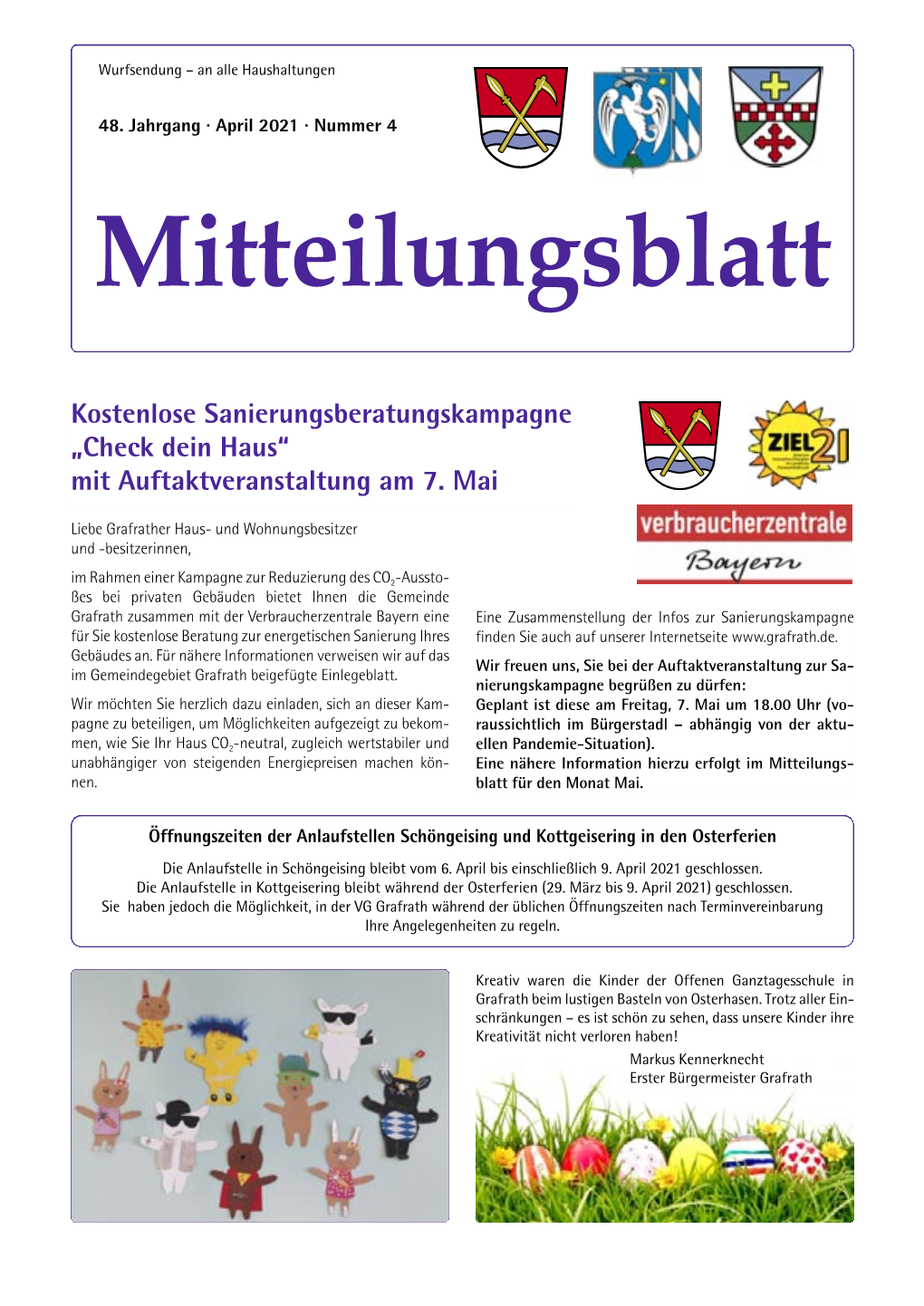 Mitteilungsblatt April 2021