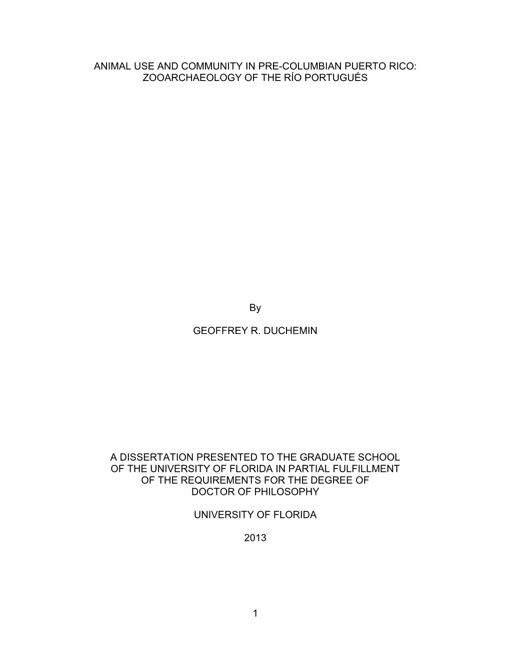 University of Florida Thesis Or Dissertation Formatting