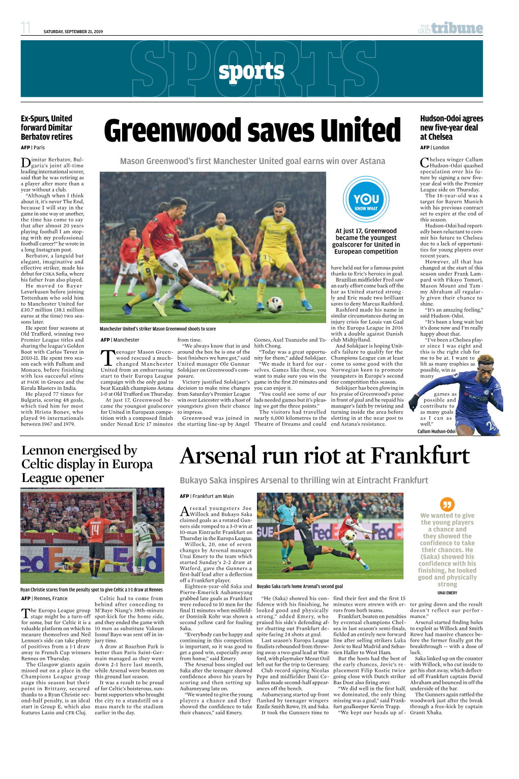 Greenwood Saves United